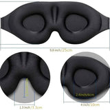 3D Contoured Cup Sleeping Mask and Blindfold