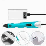 3D Printing Pen With Display - Includes 3D Pen School, Office & Art Supplies - Tophatter Daily Deals