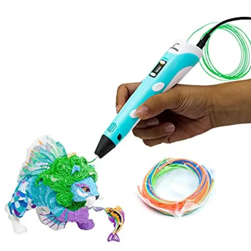 3D Printing Pen With Display - Includes 3D Pen School, Office & Art Supplies - Tophatter Daily Deals