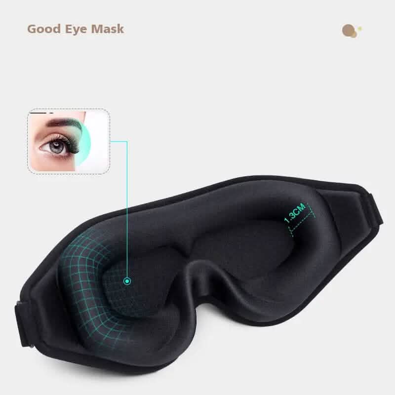 3D Sleep Eye Mask Health & Wellness - Tophatter Daily Deals