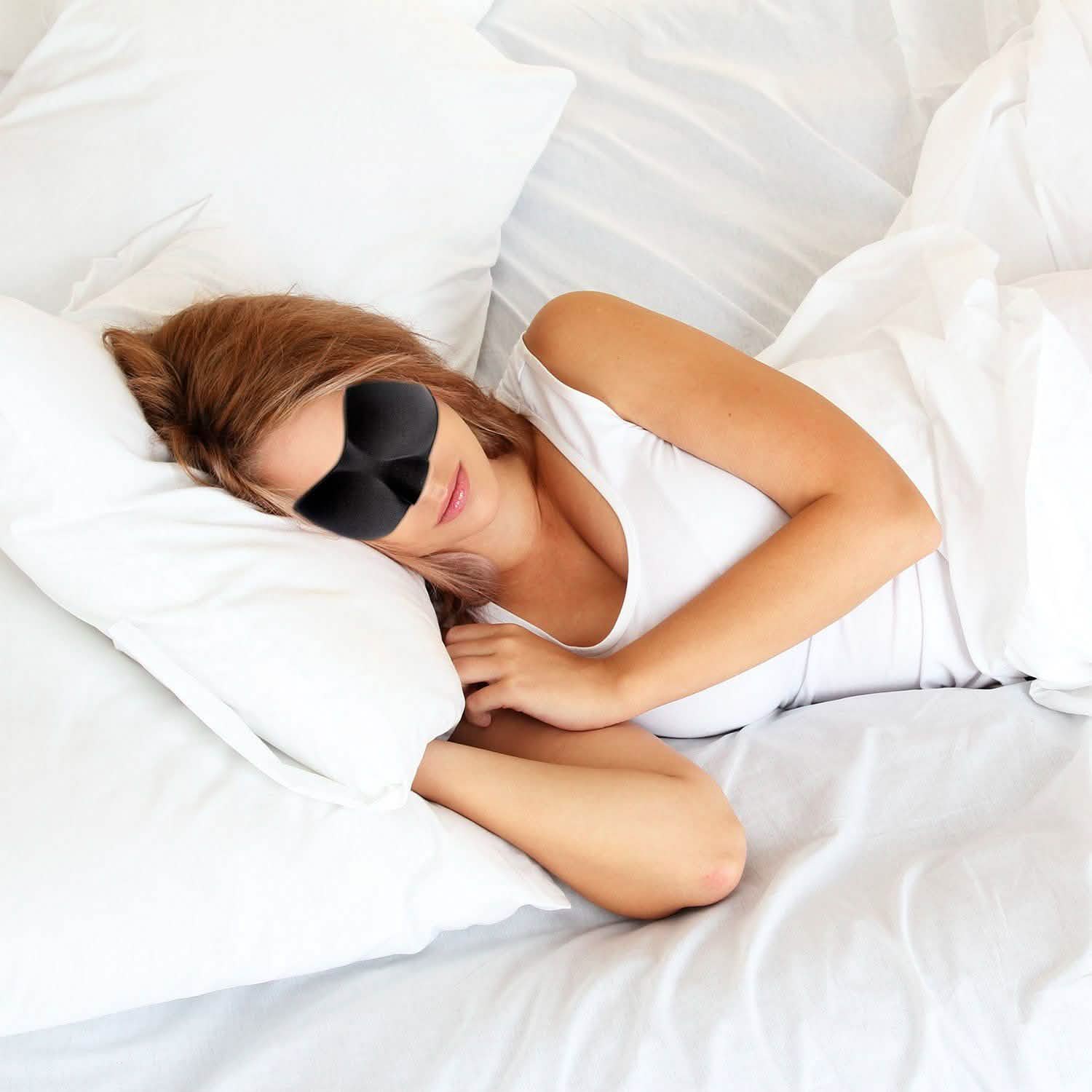 3D Soft Blindfold Sleeping Eye Mask Everything Else - Tophatter Daily Deals