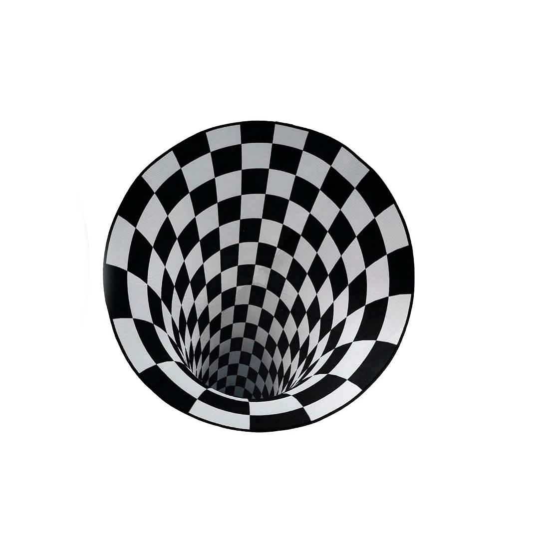 3D Visual Floor Area Anti-Slip Mat 60cm Furniture & Decor - Tophatter Daily Deals