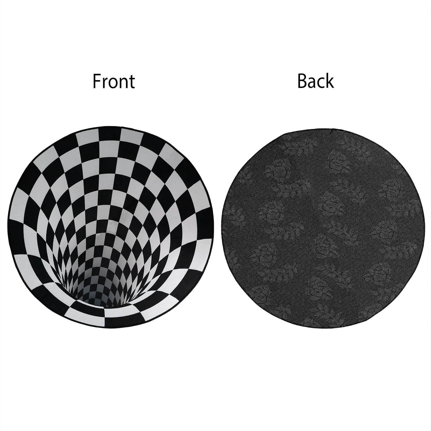 3D Visual Floor Area Anti-Slip Mat Furniture & Decor - Tophatter Daily Deals