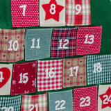 Christmas Tree Advent Calendar | Reusable 24 Pocket Advent Calendar - 90cm Advent Calendar - Tophatter Daily Deals