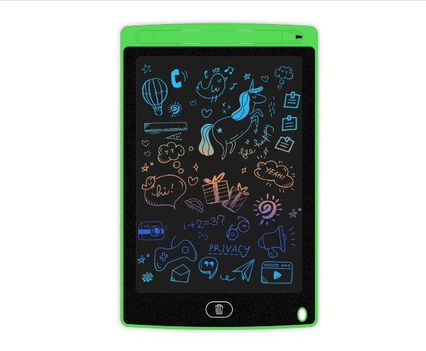 85-inch LCD Handwriting Board LCD Small Light Energy Blackboard 8.5inch colored green 0 - Tophatter Daily Deals