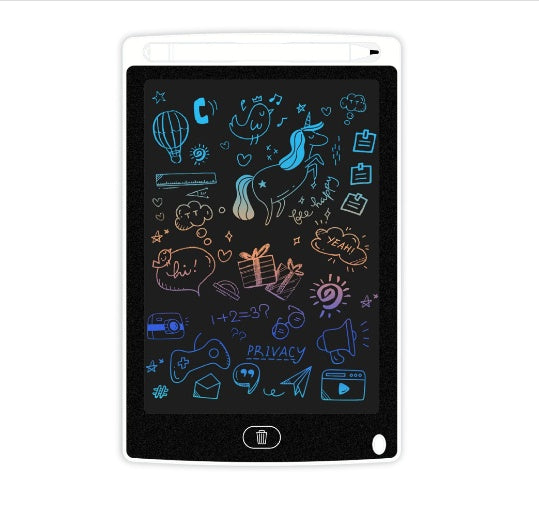85-inch LCD Handwriting Board LCD Small Light Energy Blackboard 8.5inch colored white 0 - Tophatter Daily Deals
