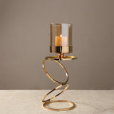 Aromatherapy Candle Holder Table Decoration Glass Ornaments Picture color S 0 - Tophatter Daily Deals