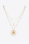 Zircon Decor Stainless Steel Necklace Necklaces - Tophatter Daily Deals