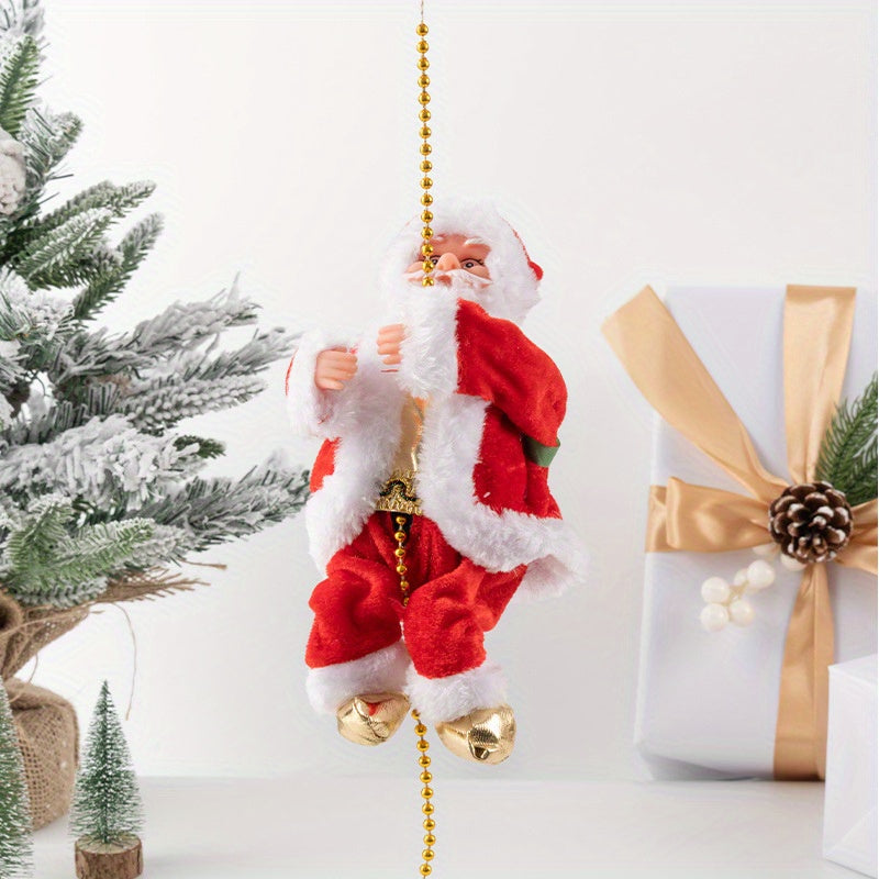 Climbing Rope Santa Hanging Christmas Decoration Christmas - Tophatter Daily Deals