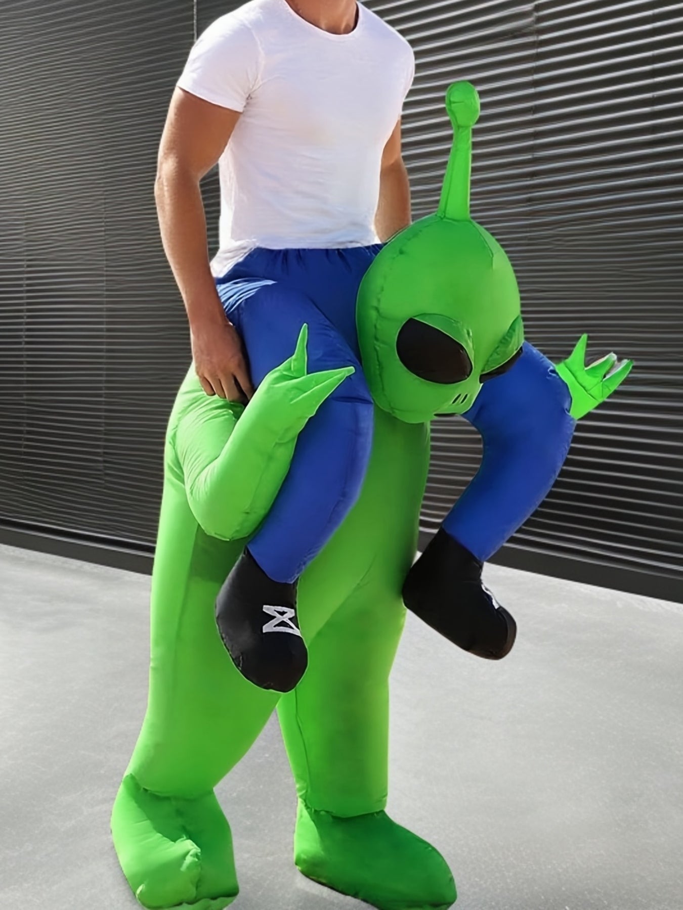 Men’s Alien Inflatable Costume for Halloween & Parties Halloween - Tophatter Daily Deals