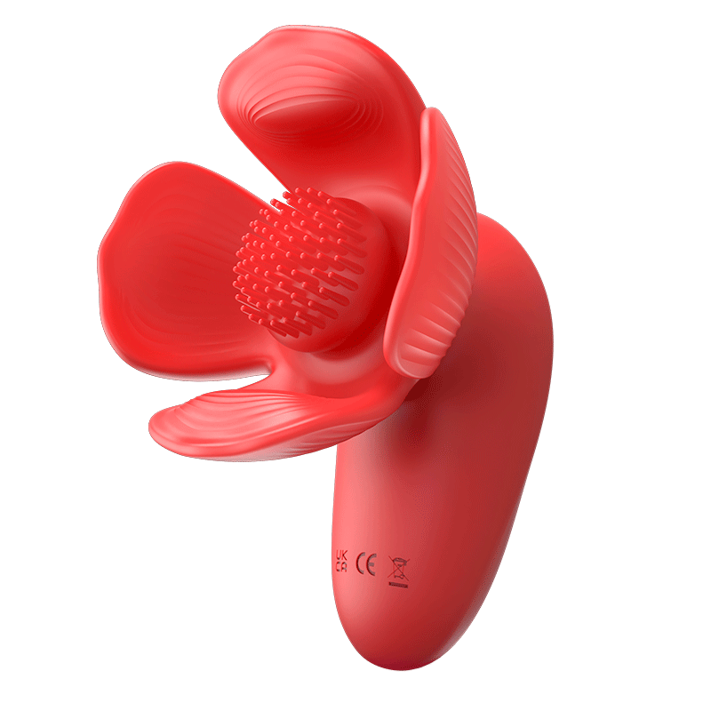 Acmejoy - 10 Pinching 10 Vibrating Nipple Toys Nipple Vibrator Red Vibrators - Tophatter Daily Deals