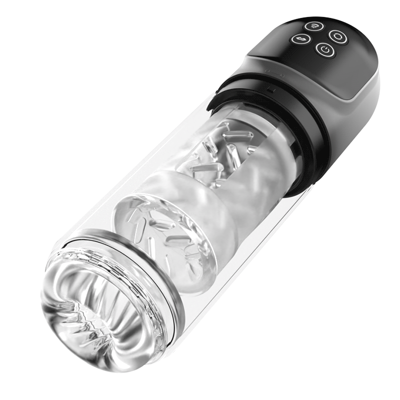 Ariel - Acmejoy Sucking Rotating Male Stroker Masturbator Grey Masturbation Cup - Tophatter Daily Deals