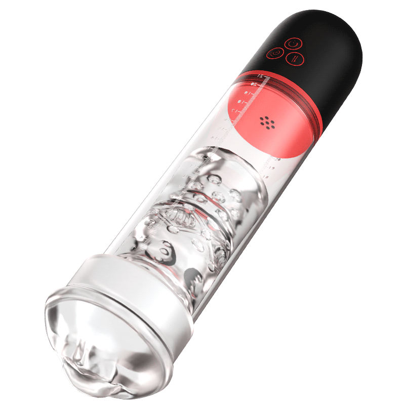 Oral Love - S-Hande Upgraded 2 IN 1 Sucking Vibrating Penis Pump Transparent Penis Pumps - Tophatter Daily Deals