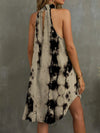 Tie-Dye Grecian Neck Dress Casual Dresses - Tophatter Daily Deals