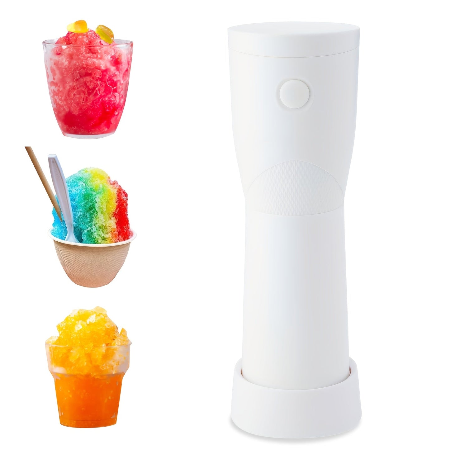 Battery Ice Crusher Snow Cone Shaver Appliances > Kitchen Appliances > Ice Makers - Tophatter Daily Deals