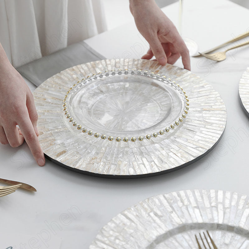 American Handmade Insulated Place Mat Shell Table Mat 0 - Tophatter Daily Deals