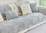 Autumn And Winter Thickening Non-slip Plush Sofa Cushion Light gray 0 - Tophatter Daily Deals