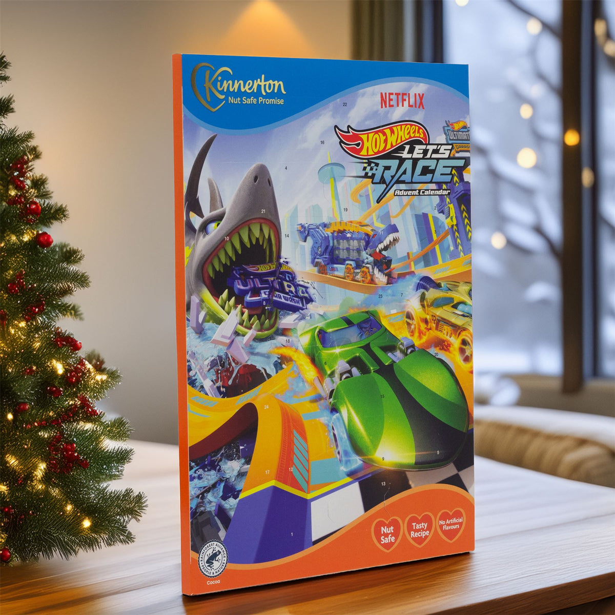 Kids Hot Wheels Chocolate Advent Calendar | Children's Christmas Advent Calendar Advent Calendar - Tophatter Daily Deals