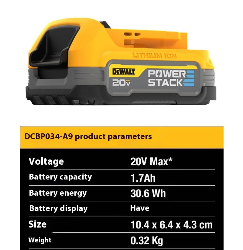 20V Blade Battery Polymer Lightweight Compact Powerful Power Lithium Battery 0 - Tophatter Daily Deals