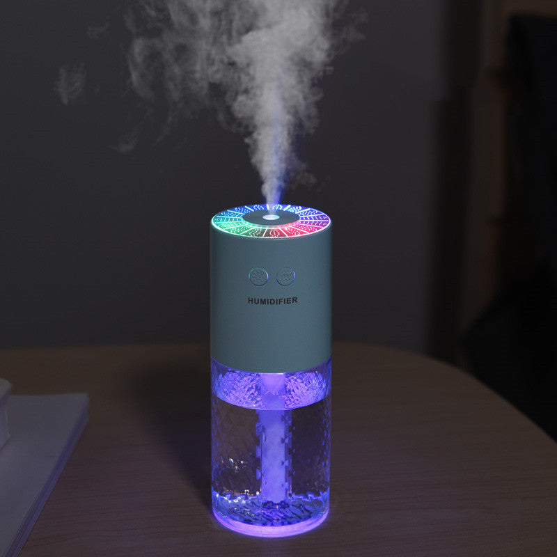 Aromatherapy Essential Oil Wireless Rechargeable Car Humidifier Coral blue USB 0 - Tophatter Daily Deals