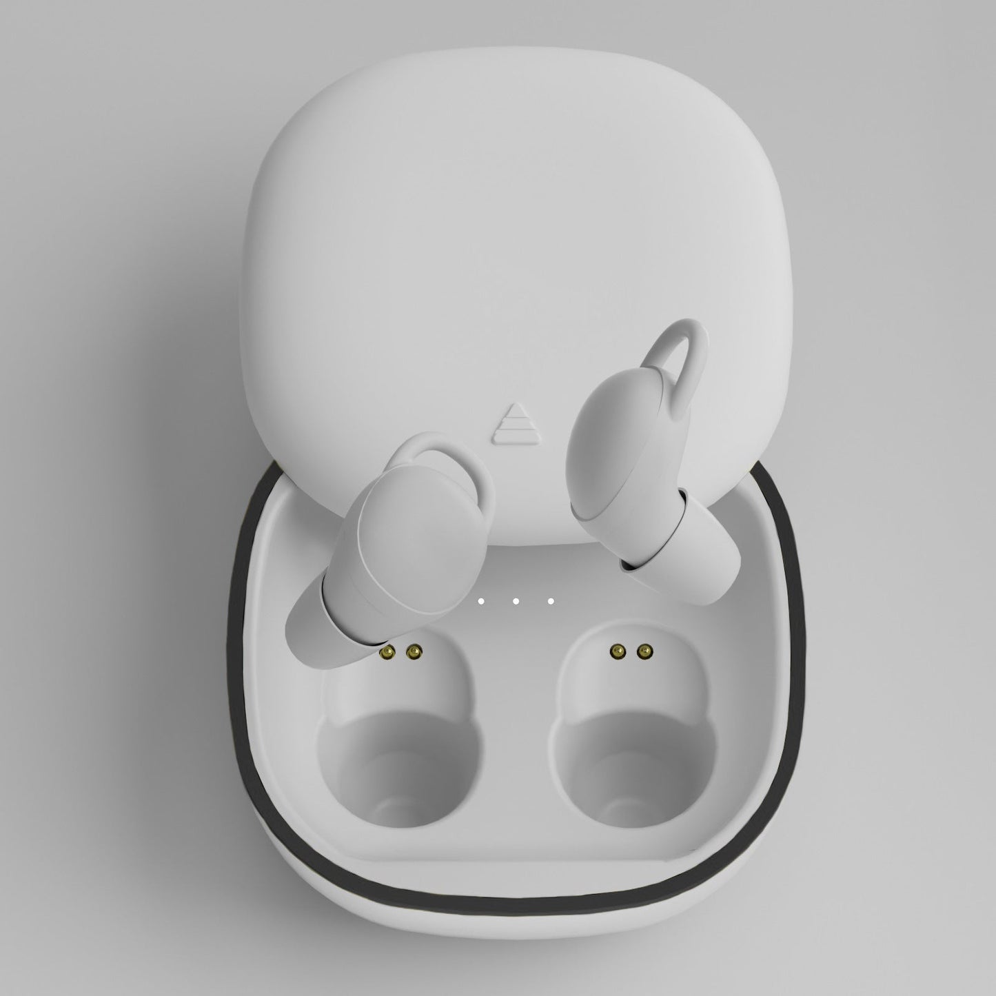 Bluetooth Headset Private Mode Mini Earplug Sleep White usb 0 - Tophatter Daily Deals