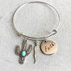 Multi-Charm Alloy Bracelet Style A One Size Bracelets - Tophatter Daily Deals