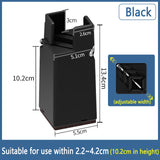 Adjustable Furniture Height Pad Black A 2PCS 0 - Tophatter Daily Deals