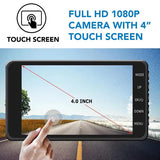 Dash Cam Dual Lens 1080P Night Vision Compact Car Recorder - Tophatter Daily Deals
