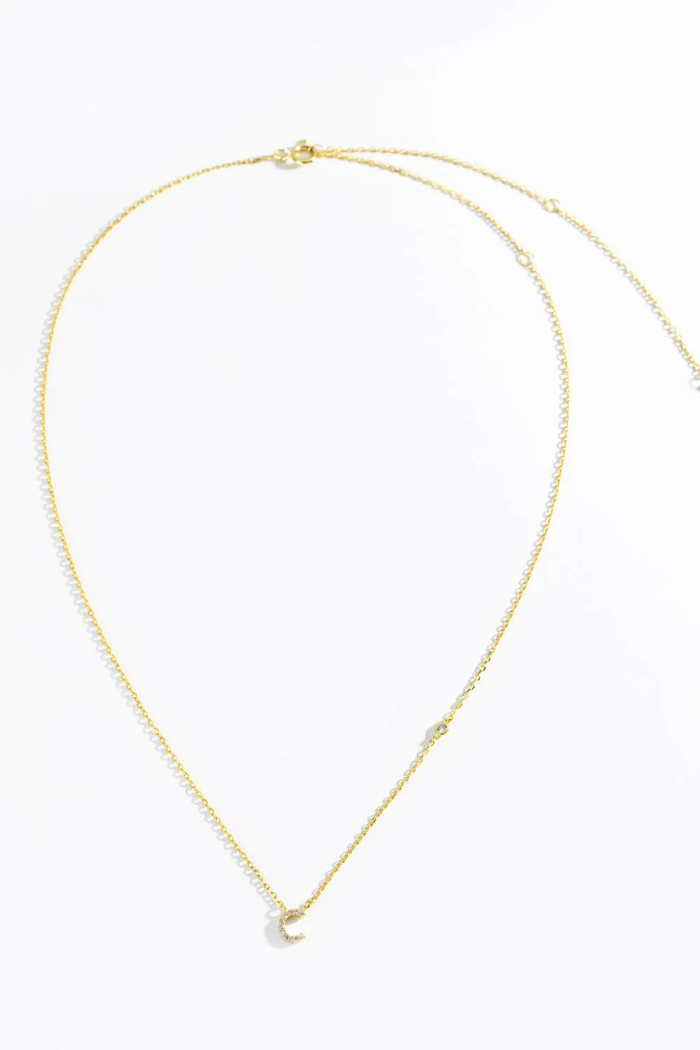 A To F Zircon 925 Sterling Silver Necklace Necklaces - Tophatter Daily Deals