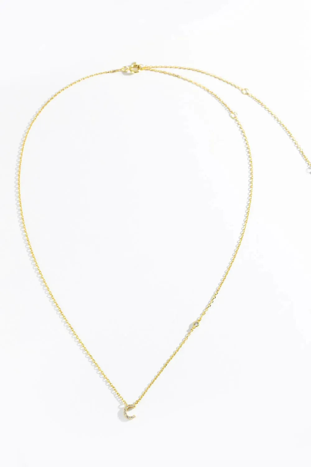 A To F Zircon 925 Sterling Silver Necklace Necklaces - Tophatter Daily Deals
