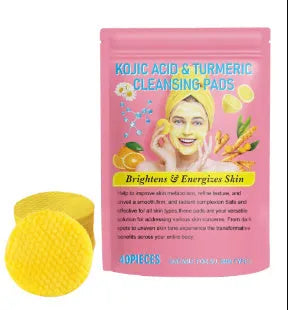 Turmeric Cleansing Pad Compressed Turmeric Kojic Acid Yellow 40 PCS Bluetooth Speaker Lamp - Tophatter Daily Deals