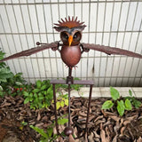 Eagle Wind Spinner Garden Stake Outdoor Patio Decor - Tophatter Daily Deals
