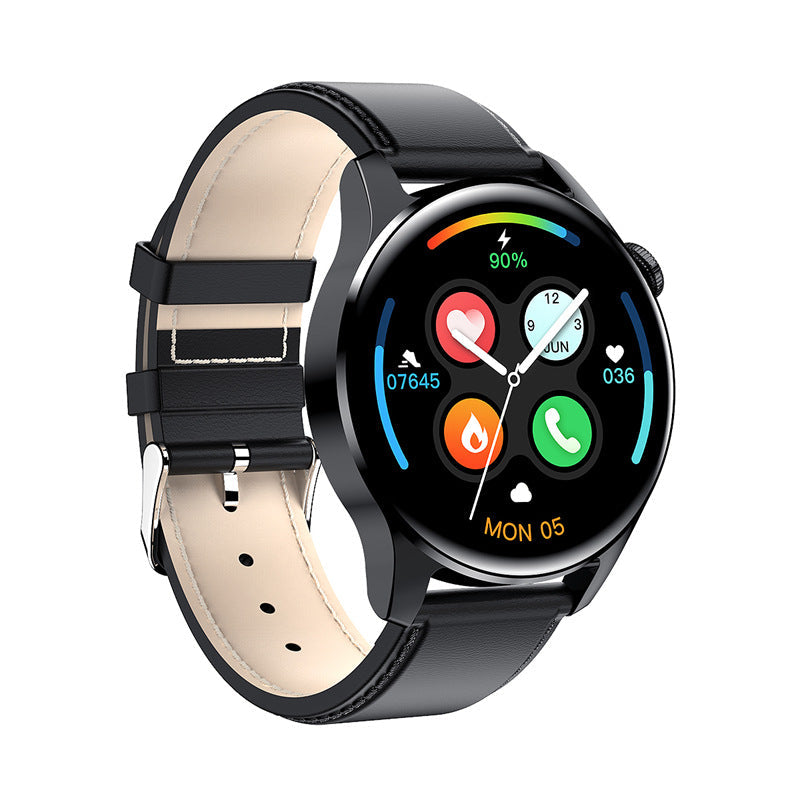 BW0256 Smart Watch - Bluetooth Call Music Fitness Tracker Black skin Smartwatches & Fitness Trackers - Tophatter Daily Deals