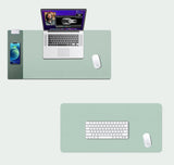 15W Fast Charging Mouse Pad With Wireless Charging Desk Mat Office Home 15W Mouse Pad set 0 - Tophatter Daily Deals