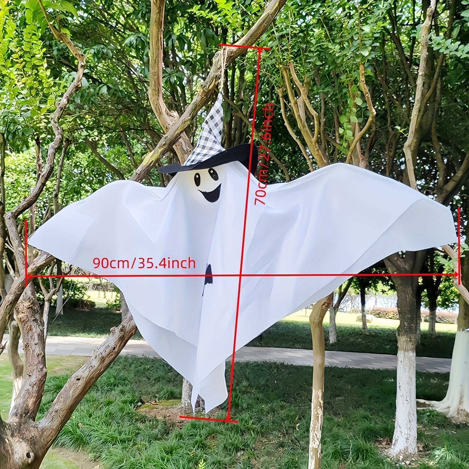 White Bat Halloween Decoration Set (2pcs) Halloween - Tophatter Daily Deals
