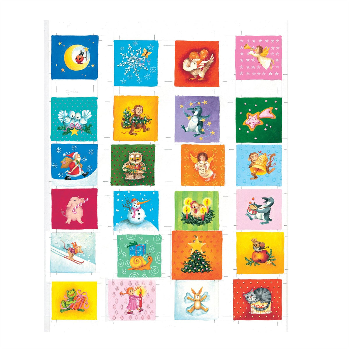 Whizzing Through The Snow Christmas Advent Calendar Traditional Advent Calendar Advent Calendar - Tophatter Daily Deals