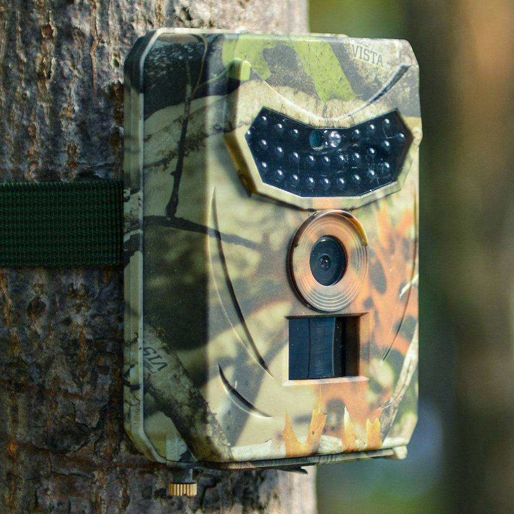 1080P Trail Camera Hunting Game Camera Outdoor Wildlife Scouting Camera PIR Sensor Infrared Night Vision 0 - Tophatter Daily Deals