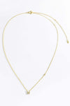 G To K Zircon 925 Sterling Silver Necklace Necklaces - Tophatter Daily Deals