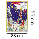 Angels on Christmas Eve Advent Calendar | Traditional Large Advent Calendar Advent Calendar - Tophatter Daily Deals