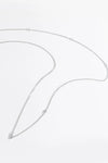 V To Z Zircon 925 Sterling Silver Necklace Necklaces - Tophatter Daily Deals