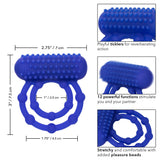 Maximus 10 Bead Rechargeable (Black) – Stretchy Silicone Cock Ring > Cock Ring > Vibrating - Tophatter Daily Deals