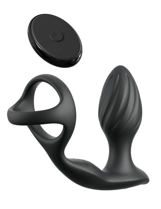 Anal Fantasy Elite Collection Ass-Gasm Gyro-Milk Pro (Black) – Prostate Massager > Anal Range > Prostate Plugs - Tophatter Daily Deals