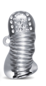 Rize Squeezy (Clear) – Textured Male Masturbator Sleeve > Sex Toys For Men > Masturbators > Manual - Tophatter Daily Deals