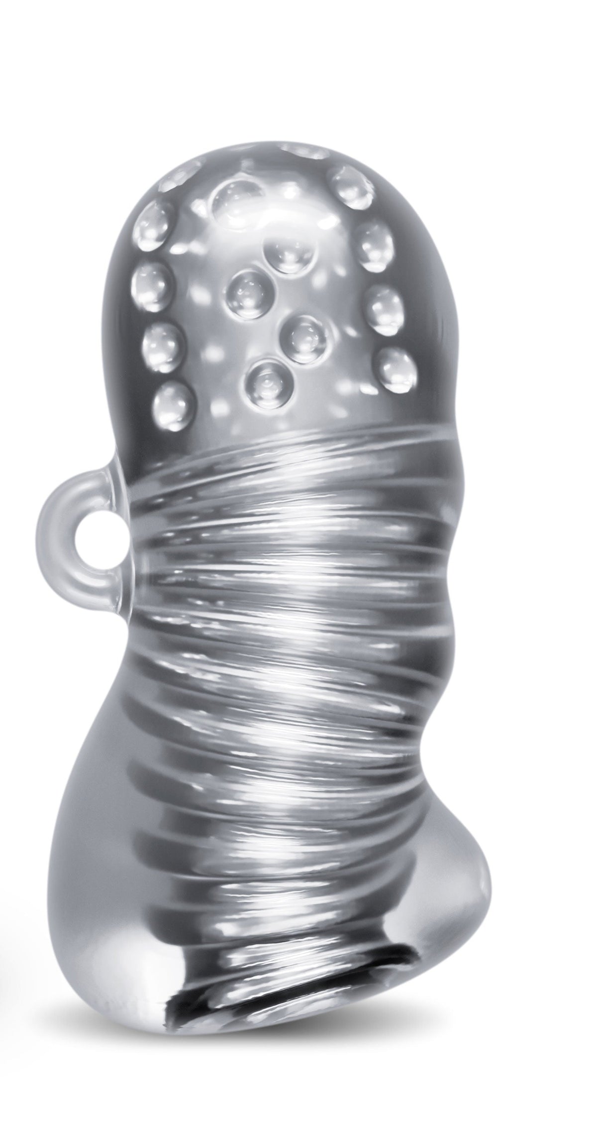 Rize Squeezy (Clear) – Textured Male Masturbator Sleeve > Sex Toys For Men > Masturbators > Manual - Tophatter Daily Deals