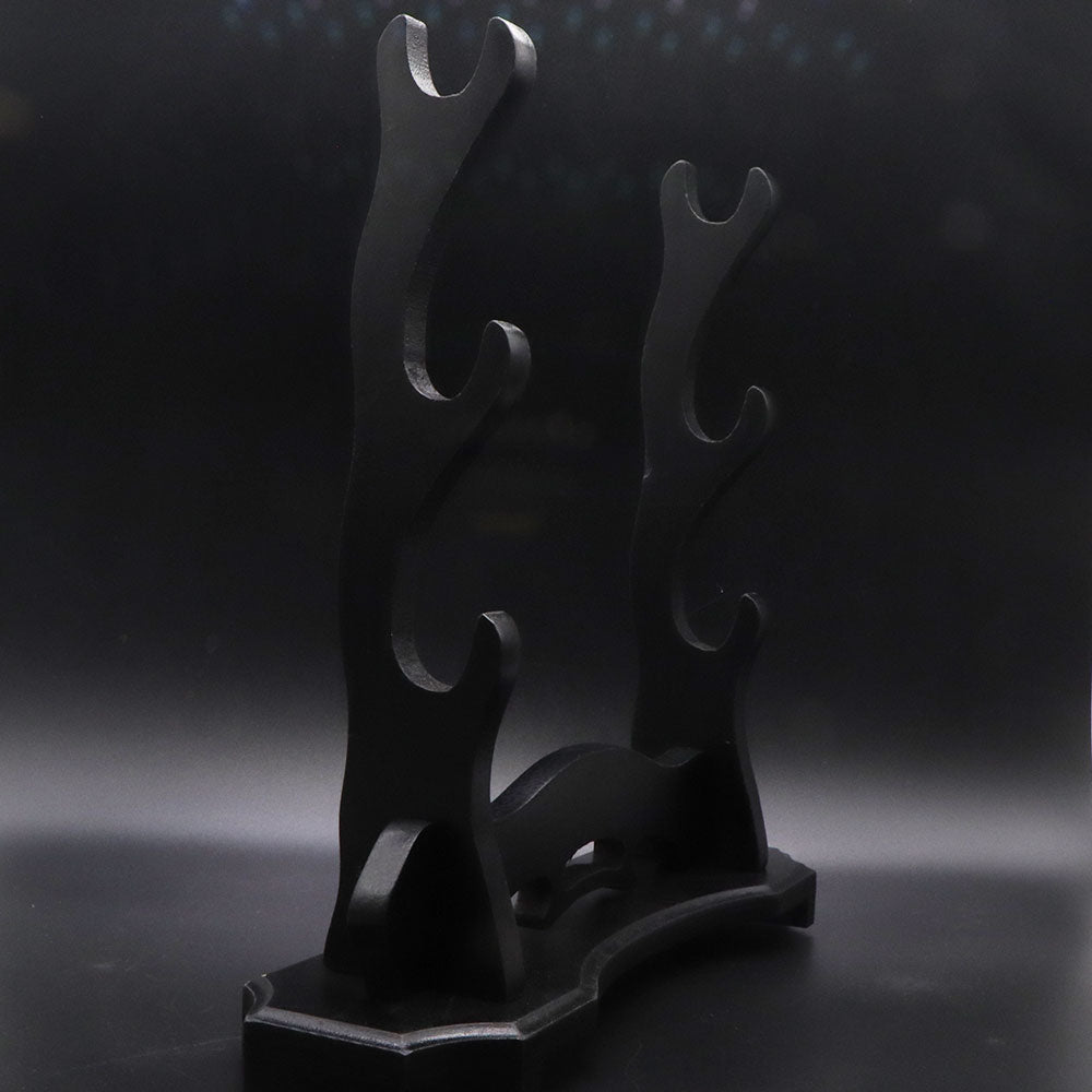 3-Layer Wooden Full-Size ACG Weapon Display Holder 3-Layer Wooden Holder - Tophatter Daily Deals