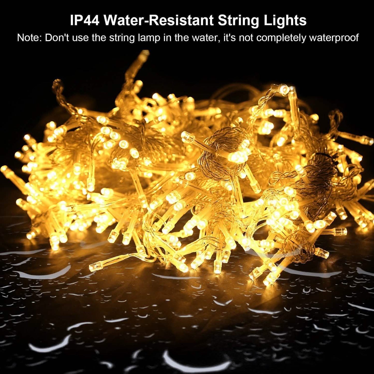 3M 300 LEDs String Curtain Light with Remote String & Fairy Lights - Tophatter Daily Deals
