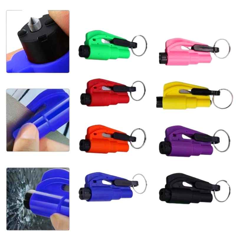 The Car Hack 3 in 1 Auto Safety Tools Keychain Home Protection - Tophatter Daily Deals