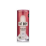 Fat Boy Micro Rib Penis Sheath 5.5 Inch – Adding 0.7 Inches of Girth > Sex Toys For Men > Penis Sleeves - Tophatter Daily Deals