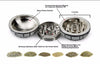 Star Wars Death Star Magnetic Spice Grinder Zinc Alloy Crusher - 3 pc 2" Smoking Accessories - Tophatter Daily Deals