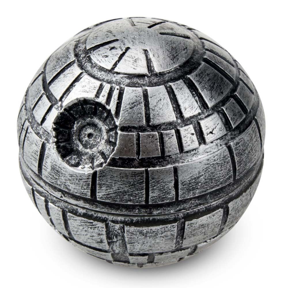 Star Wars Death Star Magnetic Spice Grinder Zinc Alloy Crusher - 3 pc 2" Smoking Accessories - Tophatter Daily Deals